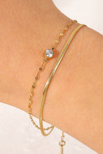 Load image into Gallery viewer, Icing on the Cake Rhinestone Double-Layered Bracelet