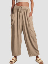 Load image into Gallery viewer, Full Size Wide Leg Pants with Pockets