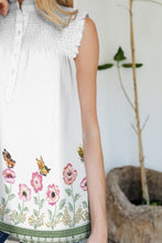 Load image into Gallery viewer, Frill Printed Mock Neck Top