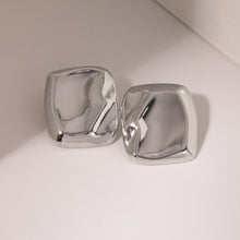 Load image into Gallery viewer, Stainless Steel Square Stud Earrings