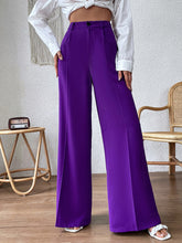 Load image into Gallery viewer, High Waist Wide Leg Pants