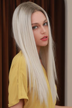 Load image into Gallery viewer, 13*2" Lace Front Wigs Synthetic Long Straight 26" Heat Safe 150% Density