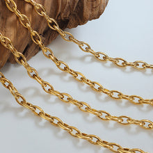 Load image into Gallery viewer, Titanium Steel Chain Necklace