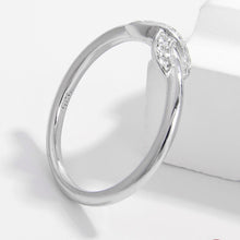 Load image into Gallery viewer, 925 Sterling Silver Zircon Geometric Ring
