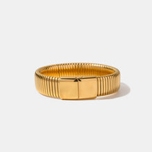 Load image into Gallery viewer, 18K Gold-Plated Stainless Steel Bracelet