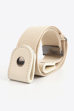 Load image into Gallery viewer, PU Elastic Snap Closure Belt