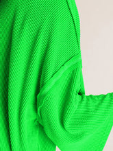 Load image into Gallery viewer, Mock Neck Dropped Shoulder T-Shirt