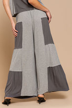 Load image into Gallery viewer, POL Ribbed Contrast Wide Leg Pants