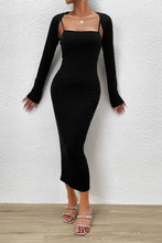Load image into Gallery viewer, Spaghetti Strap Dress and Bolero Set