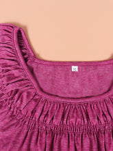 Load image into Gallery viewer, Ruched Short Sleeve Blouse