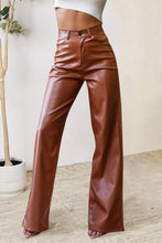Load image into Gallery viewer, Buttoned High Waist Pants with Pockets