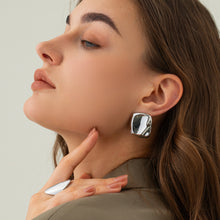 Load image into Gallery viewer, Stainless Steel Square Stud Earrings