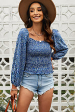 Load image into Gallery viewer, Oh-So Pretty Smocked Balloon Sleeve