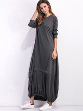 Load image into Gallery viewer, Full Size Round Neck Long Sleeve Sweatshirt Dress