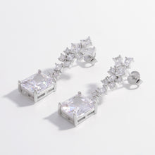 Load image into Gallery viewer, 925 Sterling Silver Zircon Drop Earrings
