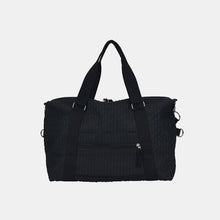 Load image into Gallery viewer, Textured Nylon Travel Bag