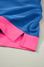 Load image into Gallery viewer, Contrast Round Neck Long Sleeve Sweatshirt