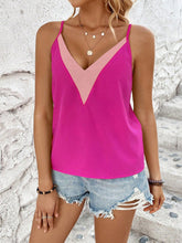 Load image into Gallery viewer, Contrast V-Neck Cami