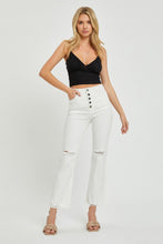 Load image into Gallery viewer, RISEN Full Size High Rise Button Fly Straight Ankle Jeans