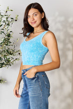 Load image into Gallery viewer, Zenana Ribbed Round Neck Cropped Tank Top