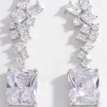 Load image into Gallery viewer, 925 Sterling Silver Zircon Drop Earrings
