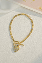 Load image into Gallery viewer, Stainless Steel Heart Bracelet