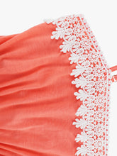 Load image into Gallery viewer, Slit Lace Detail Spaghetti Strap Dress