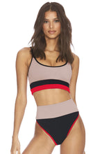 Load image into Gallery viewer, Color Block Spaghetti Strap Two-Piece Swim Set