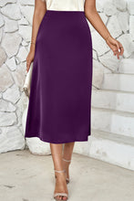 Load image into Gallery viewer, High Waist Midi Skirt