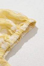 Load image into Gallery viewer, Printed Square Neck Puff Sleeve Mini Dress