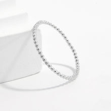Load image into Gallery viewer, 925 Sterling Silver Bead Ring