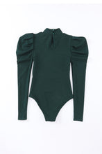 Load image into Gallery viewer, Puff Sleeve Mock Neck Bodysuit
