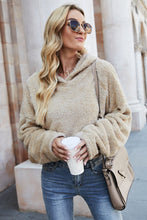 Load image into Gallery viewer, Long Sleeve Fuzzy Hoodie