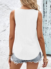 Load image into Gallery viewer, Eyelet Wide Strap Tank