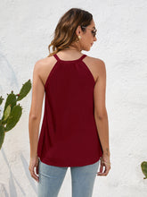 Load image into Gallery viewer, Lace Detail Grecian Neck Cami