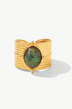 Load image into Gallery viewer, 18K Gold-Plated Wide Open Ring