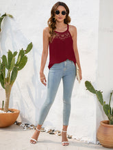 Load image into Gallery viewer, Lace Detail Grecian Neck Cami
