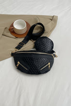 Load image into Gallery viewer, PU Leather Crossbody Bag with Coin Purse