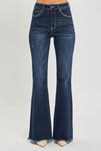 Load image into Gallery viewer, RISEN High Waist Raw Hem Flare Jeans