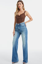 Load image into Gallery viewer, BAYEAS Full Size Ultra High-Waist Gradient Bootcut Jeans