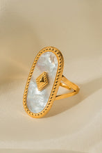 Load image into Gallery viewer, Natural Stone Copper Ring
