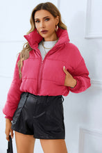 Load image into Gallery viewer, Zip-Up Winter Coat with Pockets