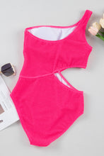 Load image into Gallery viewer, Cutout Single Shoulder One-Piece Swimwear