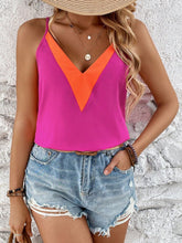 Load image into Gallery viewer, Contrast V-Neck Cami