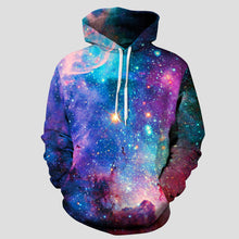 Load image into Gallery viewer, Full Size Printed Drawstring Hoodie with Pockets