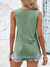 Load image into Gallery viewer, Eyelet Wide Strap Tank