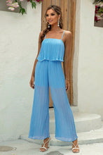 Load image into Gallery viewer, Spaghetti Strap Wide Leg Jumpsuit