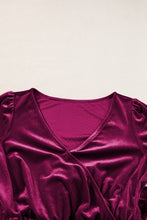 Load image into Gallery viewer, Surplice Flounce Sleeve Romper