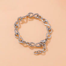 Load image into Gallery viewer, Stainless Steel Figure 8 Chain Link Bracelet