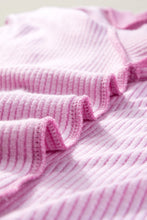 Load image into Gallery viewer, Plus Size Round Neck Short Sleeve Top and Shorts Set